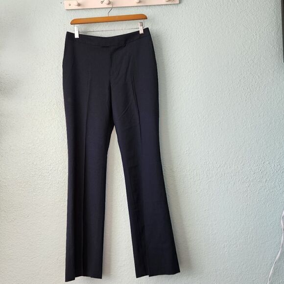 Ellen Tracy 100% wool minimalist elegant career trousers pants - Picture 3 of 14